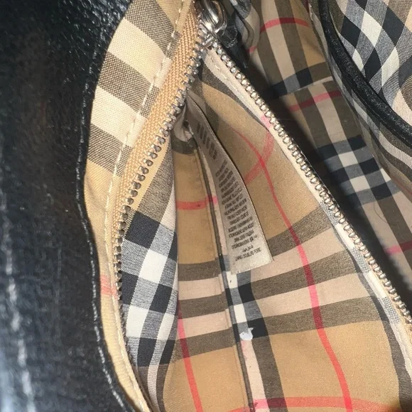 Small Burberry black banner tote - Picture 10 of 14